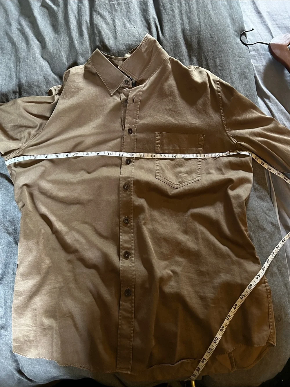Gucci Men's Button-Down Shirt in Brown